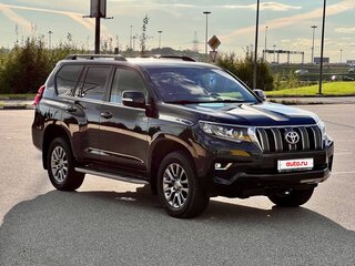2018 Toyota Land Cruiser Prado 150 Series Рестайлинг 2, синий, 5400000 рублей, вид 3