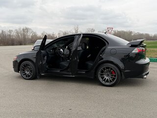 2008 Mitsubishi Lancer X, чёрный, 1200000 рублей, вид 5