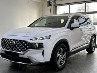 2021 Hyundai Santa Fe IV Рестайлинг, белый, 2800000 рублей, вид 3