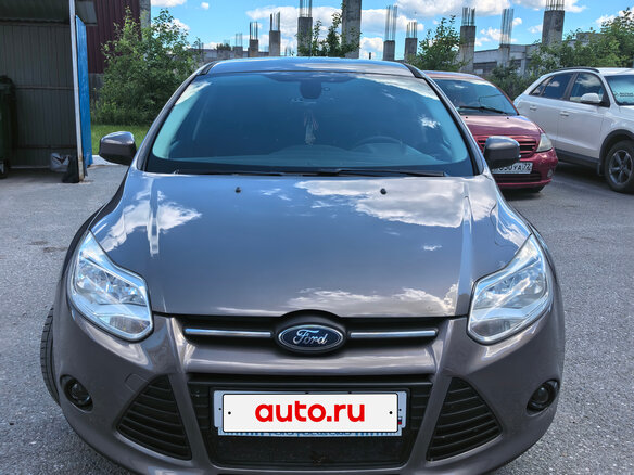 2014 Ford Focus III, коричневый, 850000 рублей - вид 4
