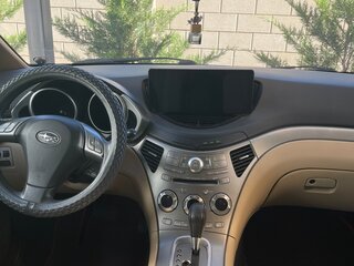 2007 Subaru Tribeca I, чёрный, 700000 рублей, вид 4