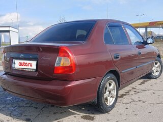2007 Hyundai Accent ТагАЗ II, красный, 330000 рублей, вид 3
