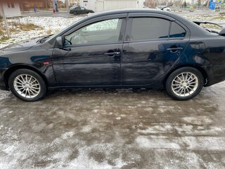 2008 Mitsubishi Lancer X, чёрный, 550000 рублей, вид 5