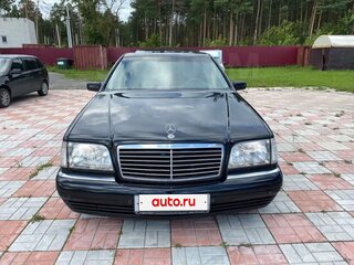 1998 Mercedes-Benz S-Класс 320 III (W140) Рестайлинг, чёрный, 1850000 рублей, вид 3
