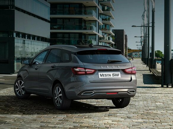 2026 Lada (ВАЗ) Vesta SW I Рестайлинг (NG), серебристый, 2062000 рублей - вид 24