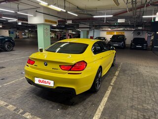 2013 BMW 6 серии Gran Coupe 650i xDrive III (F06/F13/F12), жёлтый, 3700000 рублей, вид 5