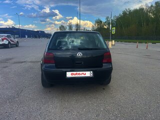 2001 Volkswagen Golf IV, чёрный, 375000 рублей, вид 4