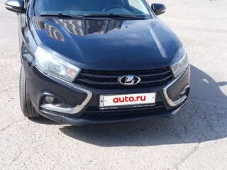 2019 Lada (ВАЗ) Vesta I, чёрный, 850000 рублей, вид 3