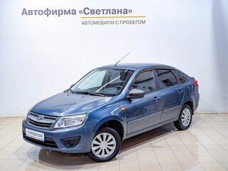 2014 Lada (ВАЗ) Granta I, серый, 414000 рублей, вид 1