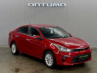 2019 Kia Rio IV, красный, 1597000 рублей, вид 3