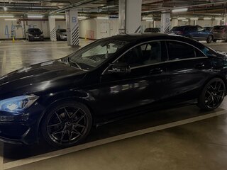 2014 Mercedes-Benz CLA 200 I (C117, X117), чёрный, 1500000 рублей, вид 4