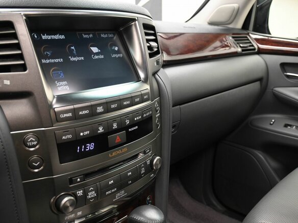 2008 Lexus LX 570 III, чёрный - вид 19