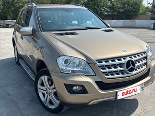 2009 Mercedes-Benz M-Класс 350 II (W164) Рестайлинг, бежевый, 1299000 рублей, вид 3
