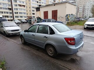 2013 Lada (ВАЗ) Granta I, голубой, 230000 рублей, вид 5