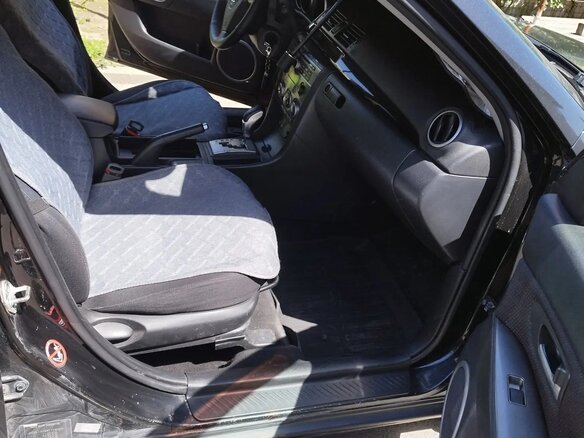 2008 Mazda 3 I (BK) Рестайлинг, чёрный, 530000 рублей - вид 5