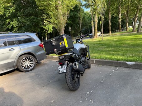 2023 Suzuki V-Strom 800DE, серый, 1100000 рублей, вид 3