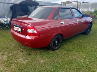 2007 Lada (ВАЗ) Priora I, красный, 370000 рублей, вид 5