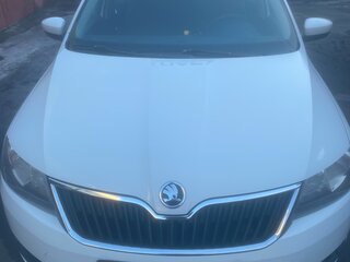 2018 Skoda Rapid I Рестайлинг, белый, 860000 рублей, вид 1