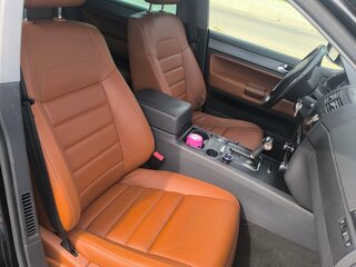 2008 Volkswagen Touareg I Рестайлинг, чёрный, 1175000 рублей, вид 5