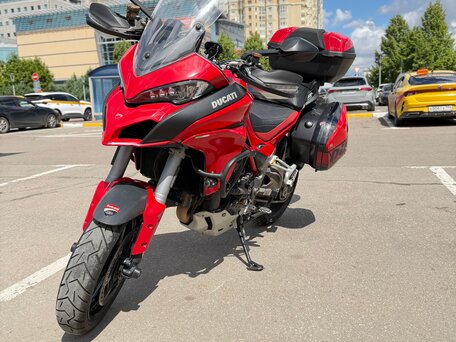 2015 Ducati Multistrada 1200, красный, 1100000 рублей, вид 1