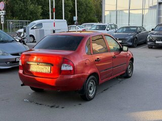 2006 Lada (ВАЗ) Kalina I, красный, 115000 рублей, вид 3