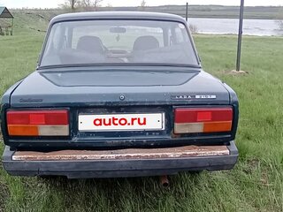 2007 Lada (ВАЗ) 2107, зелёный, 95000 рублей, вид 4
