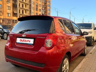2009 Chevrolet Aveo I Рестайлинг, красный, 475000 рублей, вид 4