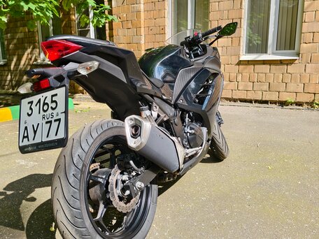 2013 Kawasaki Ninja 300, чёрный, 360000 рублей, вид 5