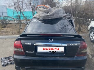 2003 Mazda 323 VI (BJ) Рестайлинг, чёрный, 120000 рублей, вид 3