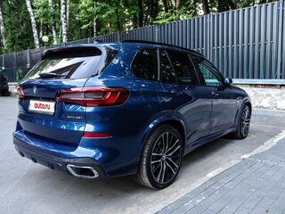2019 BMW X5 40i IV (G05/G18), синий, 7400000 рублей, вид 3