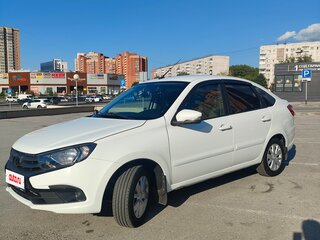 2018 Lada (ВАЗ) Granta I Рестайлинг, белый, 660000 рублей, вид 5