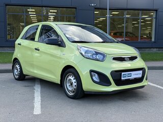 2012 Kia Picanto II, жёлтый, 665000 рублей, вид 3