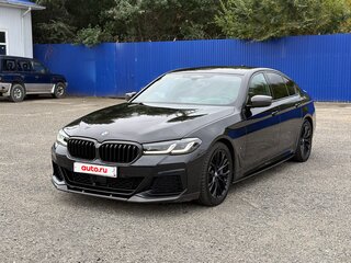2021 BMW 5 серии 530i xDrive VII (G30/G31/G38) Рестайлинг, чёрный, 7200000 рублей, вид 2