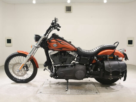 2011 Harley-Davidson Dyna Wide Glide, оранжевый, 600000 рублей, вид 3