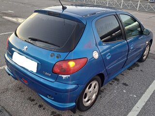 2008 Peugeot 206, синий, 450000 рублей, вид 4