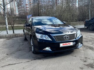 2012 Toyota Camry VII (XV50), чёрный, 1420000 рублей, вид 2