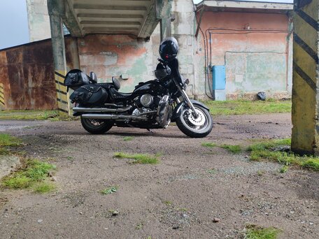 2002 Yamaha XVS1100, чёрный, 600000 рублей, вид 3