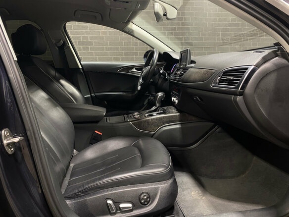 2018 Audi A6 IV (C7) Рестайлинг, чёрный - вид 9