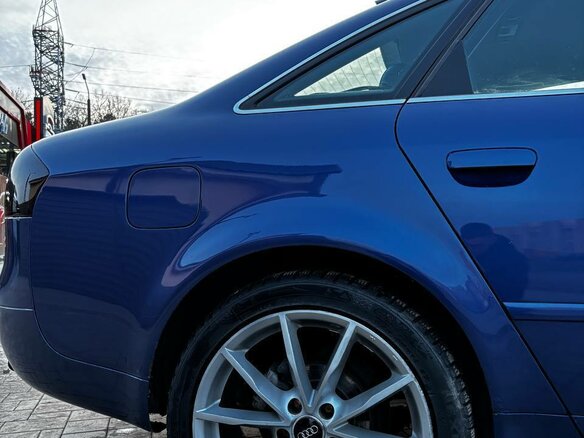 1997 Audi A6 II (C5), синий, 450000 рублей - вид 14