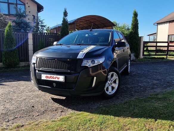 2014 Ford Edge I Рестайлинг, чёрный, 1250000 рублей - вид 1