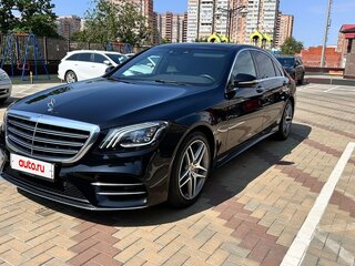 2020 Mercedes-Benz S-Класс 350 d Long VI (W222, C217) Рестайлинг, чёрный, 6100000 рублей, вид 2