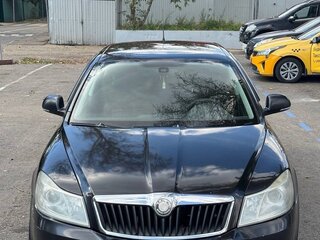 2008 Skoda Octavia II (A5) Рестайлинг, чёрный, 360000 рублей, вид 2