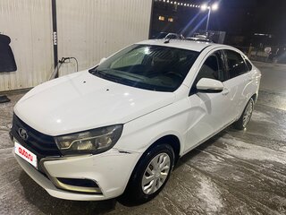 2017 Lada (ВАЗ) Vesta I, белый, 640000 рублей, вид 1