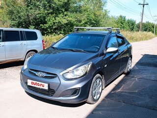 2011 Hyundai Solaris I, серый, 615000 рублей, вид 4