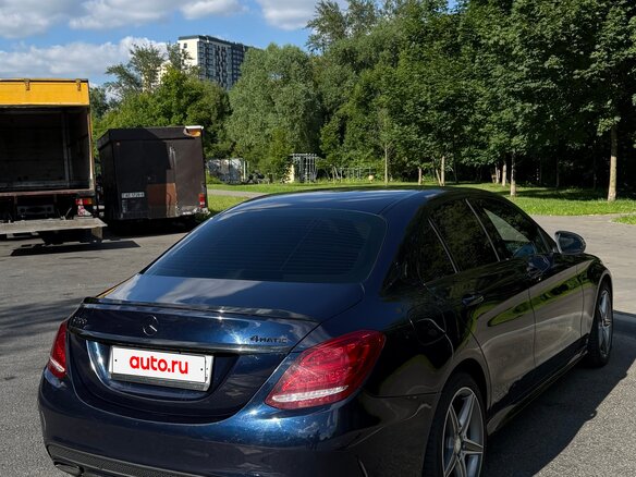 2016 Mercedes-Benz C-Класс 200 IV (W205), синий - вид 5