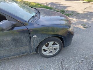 2008 Mazda 3 4-speed I (BK) Рестайлинг, чёрный, 350000 рублей, вид 4