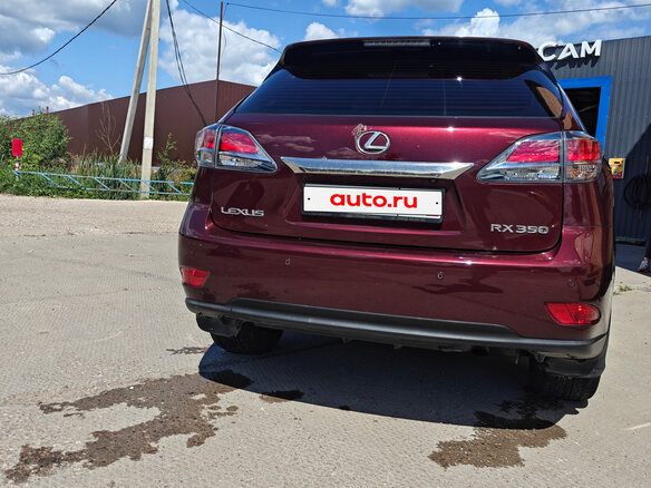 2013 Lexus RX 350 III Рестайлинг, красный, 2360000 рублей - вид 11