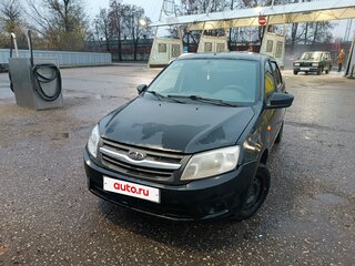 2016 Lada (ВАЗ) Granta I, чёрный, 420000 рублей, вид 1