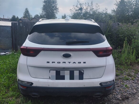 2021 Kia Sportage IV Рестайлинг, белый, 2850000 рублей - вид 2