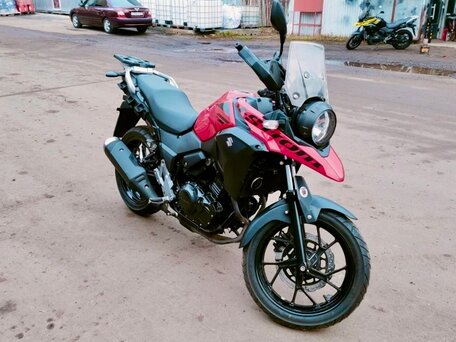 2019 Suzuki V-Strom DL 250, красный, 399000 рублей, вид 2